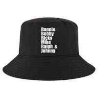 Ronnie Bobby Ricky Mike Ralph And Johnny Cool Comfort Performance Bucket Hat