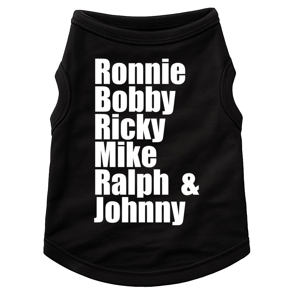 Ronnie Bobby Ricky Mike Ralph And Johnny Doggie Tank