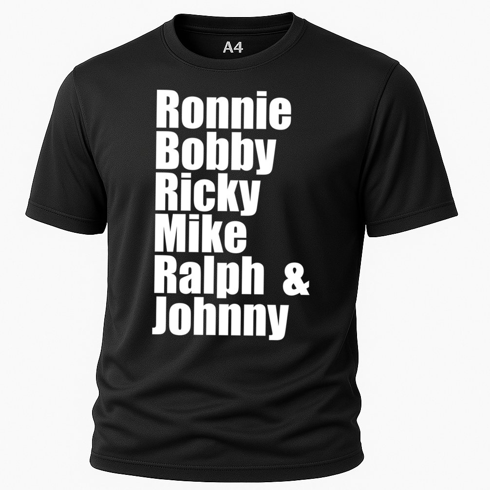 Ronnie Bobby Ricky Mike Ralph And Johnny Performance Shirt