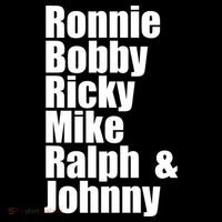 Ronnie Bobby Ricky Mike Ralph And Johnny 7-Panel Snapback Hat