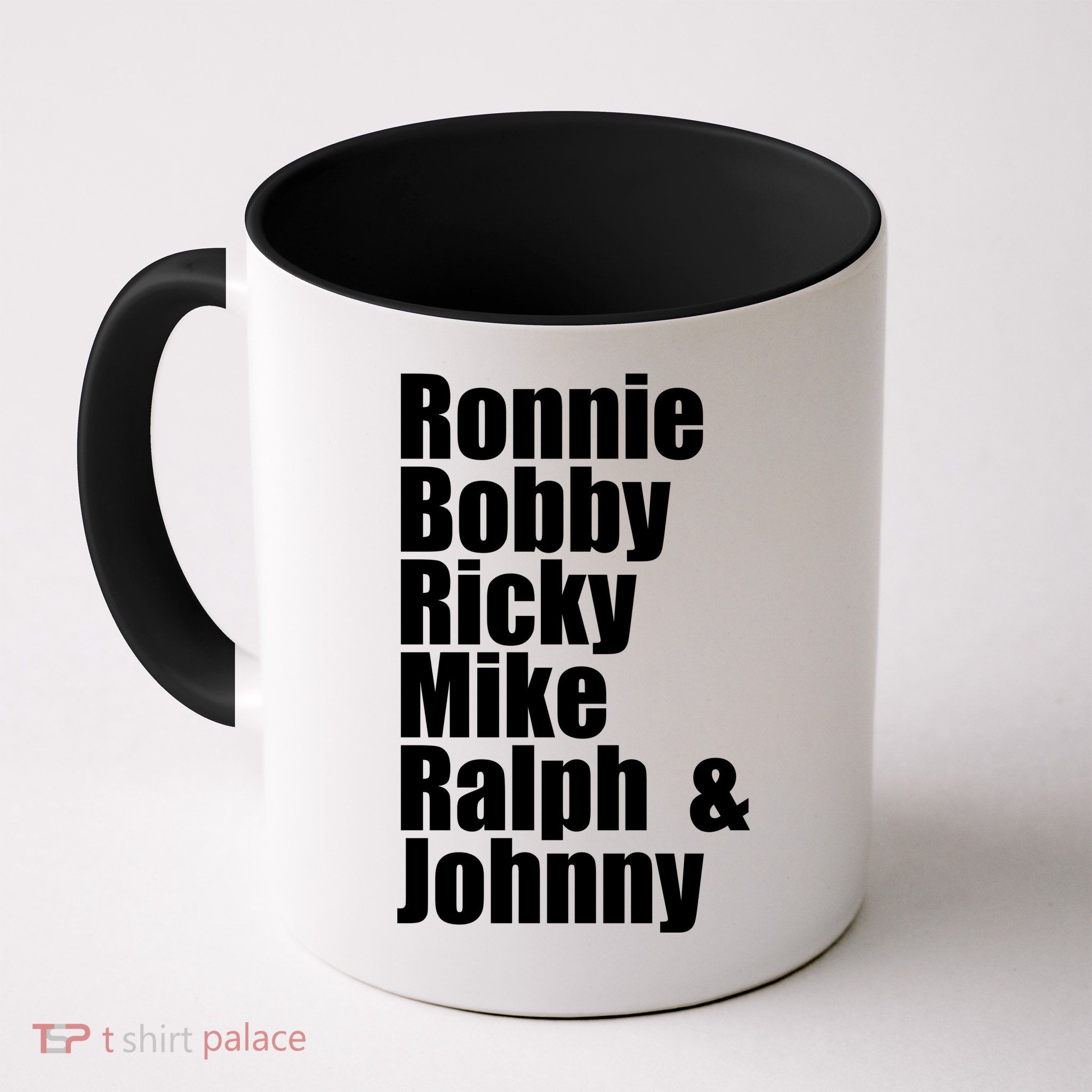 Ronnie Bobby Ricky Mike Ralph And Johnny Mug