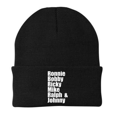 Ronnie Bobby Ricky Mike Ralph And Johnny Beanie