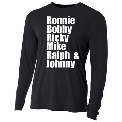 Ronnie Bobby Ricky Mike Ralph And Johnny Cooling Performance Long Sleeve Crew