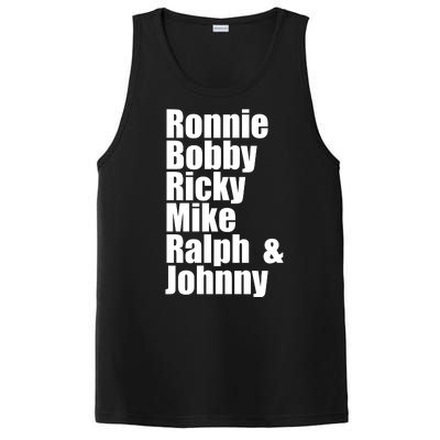 Ronnie Bobby Ricky Mike Ralph And Johnny PosiCharge Competitor Tank