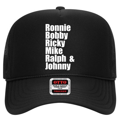 Ronnie Bobby Ricky Mike Ralph And Johnny Trucker Hat