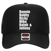Ronnie Bobby Ricky Mike Ralph And Johnny Trucker Hat