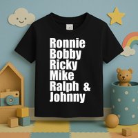 Ronnie Bobby Ricky Mike Ralph And Johnny Toddler T-Shirt