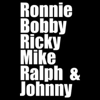 Ronnie Bobby Ricky Mike Ralph And Johnny Toddler T-Shirt