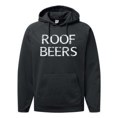 Roof Beers Performance Fleece Hoodie