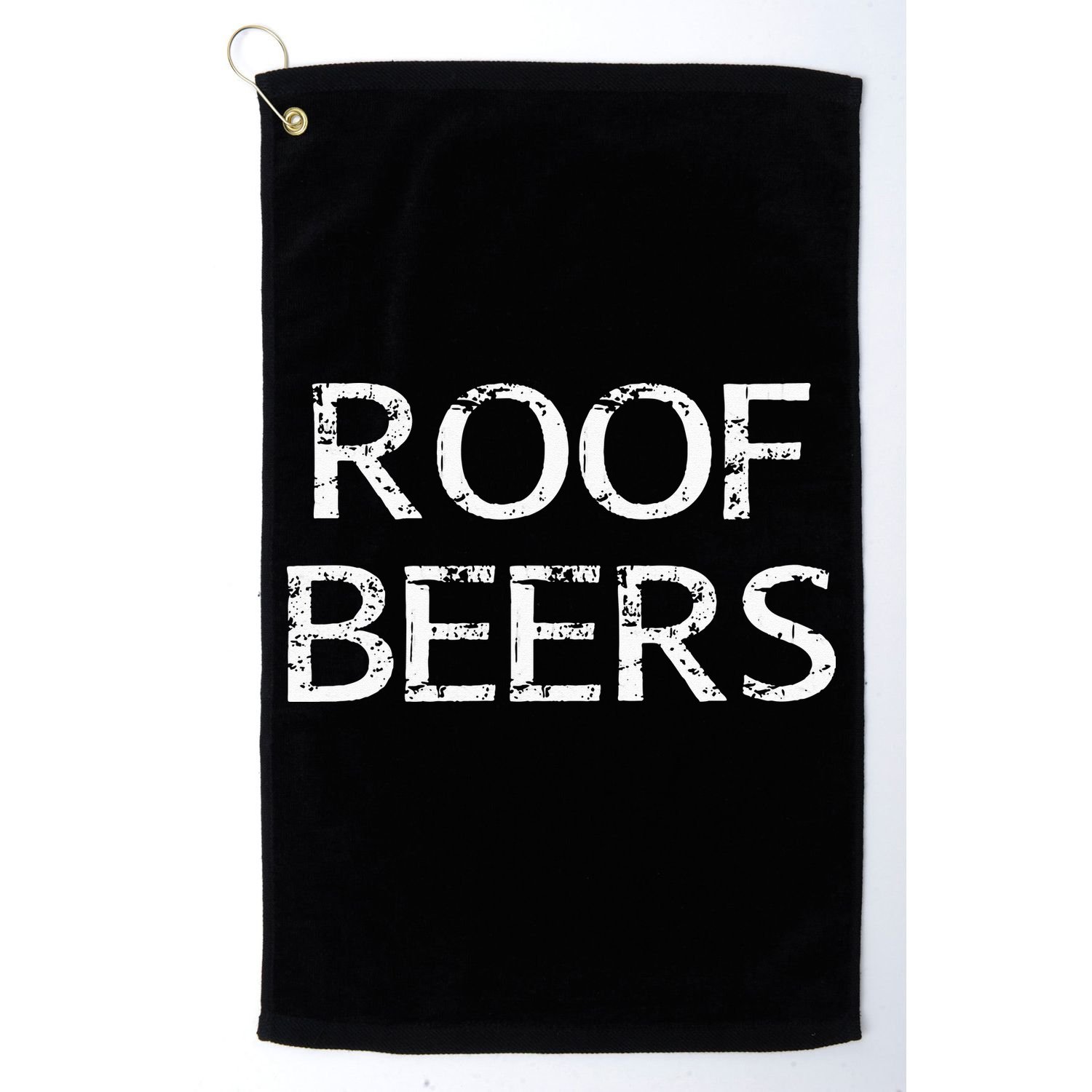 Roof Beers Golf Towel