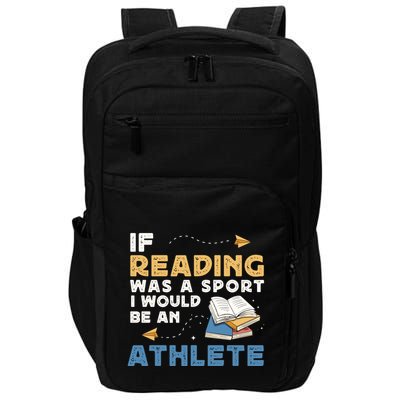 Read Books Reading Fanatic Reader Book Nerd Gift Impact Tech Backpack