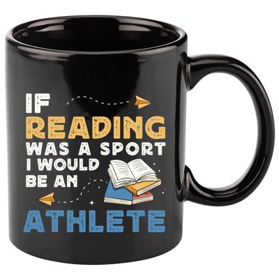 Read Books Reading Fanatic Reader Book Nerd Gift 11oz C Handle Ceramic Mug