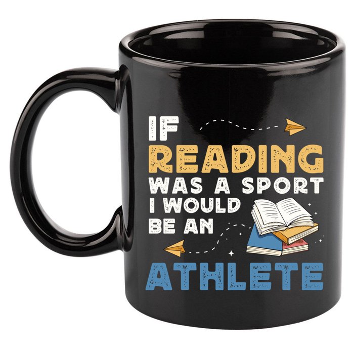 Read Books Reading Fanatic Reader Book Nerd Gift 11oz C Handle Ceramic Mug