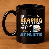 Read Books Reading Fanatic Reader Book Nerd Gift 11oz C Handle Ceramic Mug