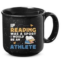 Read Books Reading Fanatic Reader Book Nerd Gift 15oz Campfire Ceramic Mug