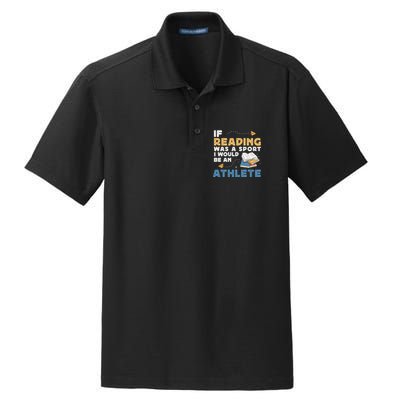 Read Books Reading Fanatic Reader Book Nerd Gift Dry Zone Grid Polo