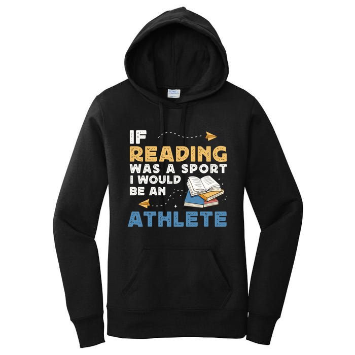 Read Books Reading Fanatic Reader Book Nerd Gift Women's Pullover Hoodie