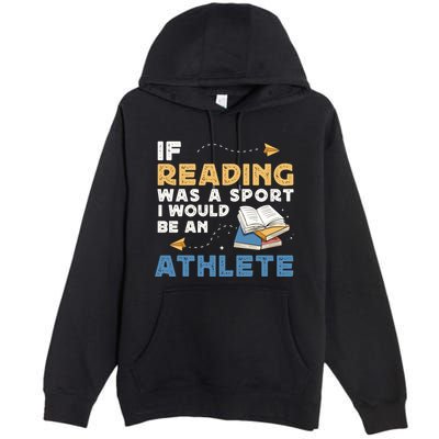 Read Books Reading Fanatic Reader Book Nerd Gift Premium Pullover Hoodie