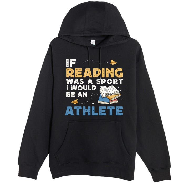 Read Books Reading Fanatic Reader Book Nerd Gift Premium Pullover Hoodie