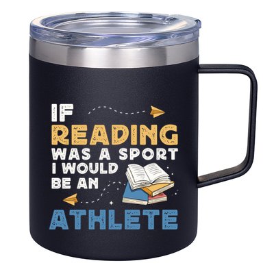 Read Books Reading Fanatic Reader Book Nerd Gift 12oz Stainless Steel Coffee Mug