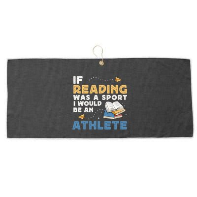 Read Books Reading Fanatic Reader Book Nerd Gift Large Microfiber Waffle Golf Towel