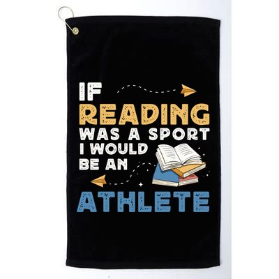 Read Books Reading Fanatic Reader Book Nerd Gift Golf Towel