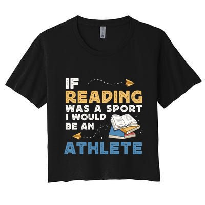 Read Books Reading Fanatic Reader Book Nerd Gift Crop Top