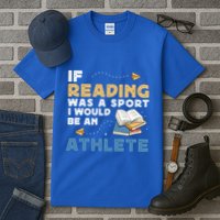 Read Books Reading Fanatic Reader Book Nerd Gift Tall T-Shirt