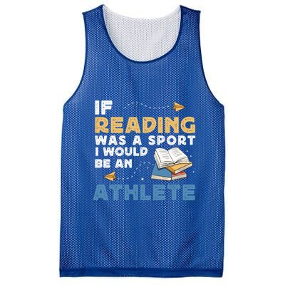 Read Books Reading Fanatic Reader Book Nerd Gift Mesh Reversible Basketball Jersey Tank