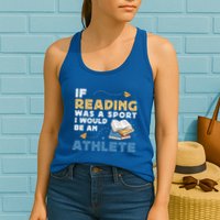 Read Books Reading Fanatic Reader Book Nerd Gift Womens Tank Top