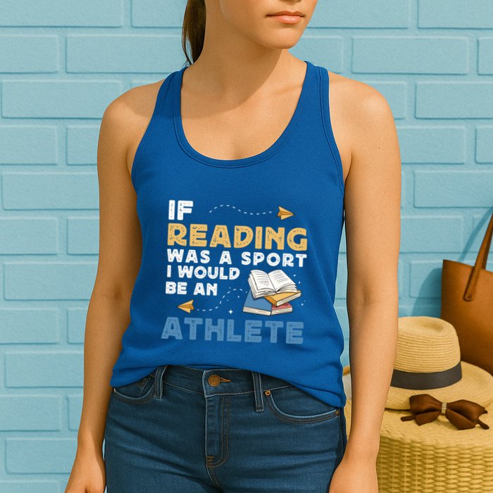 Read Books Reading Fanatic Reader Book Nerd Gift Womens Tank Top
