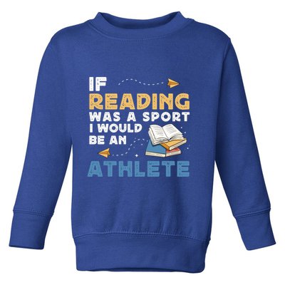 Read Books Reading Fanatic Reader Book Nerd Gift Toddler Sweatshirt