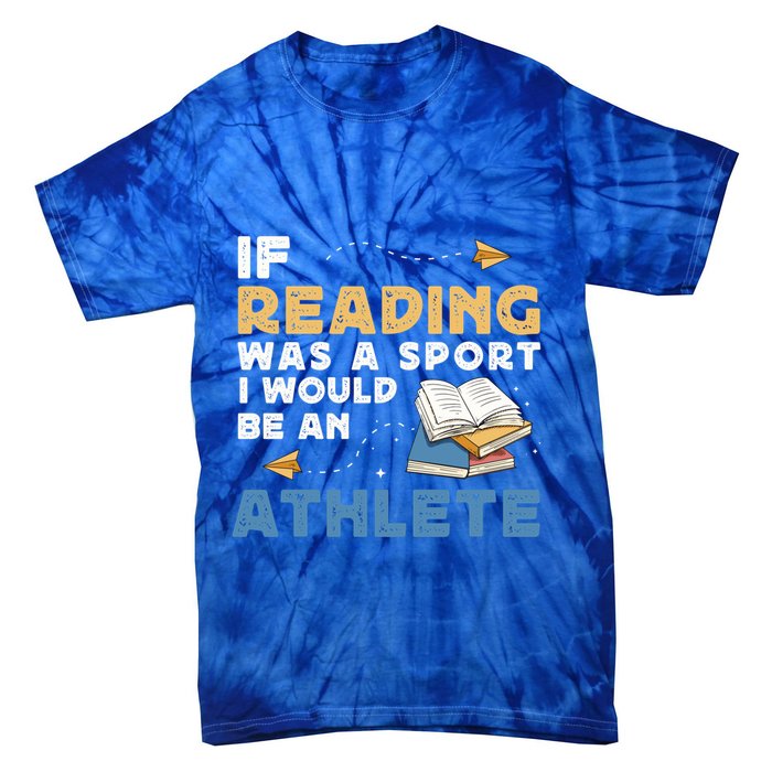 Read Books Reading Fanatic Reader Book Nerd Gift Tie-Dye T-Shirt