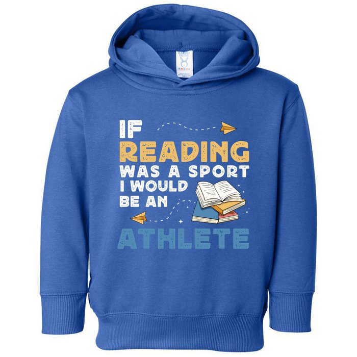 Read Books Reading Fanatic Reader Book Nerd Gift Toddler Hoodie