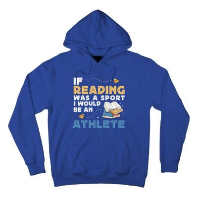 Read Books Reading Fanatic Reader Book Nerd Gift Tall Hoodie