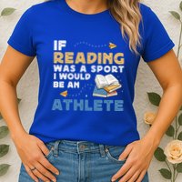 Read Books Reading Fanatic Reader Book Nerd Gift Womens T-Shirt