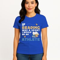 Read Books Reading Fanatic Reader Book Nerd Gift Womens T-Shirt