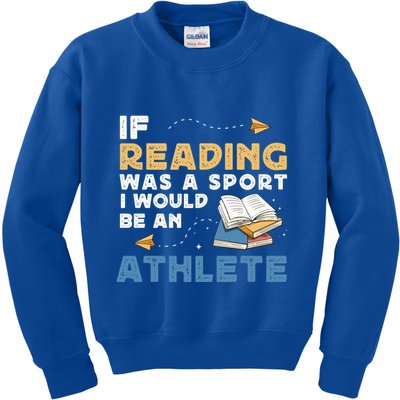 Read Books Reading Fanatic Reader Book Nerd Gift Kids Sweatshirt
