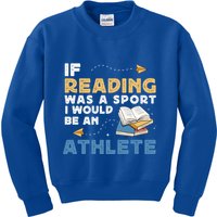 Read Books Reading Fanatic Reader Book Nerd Gift Kids Sweatshirt