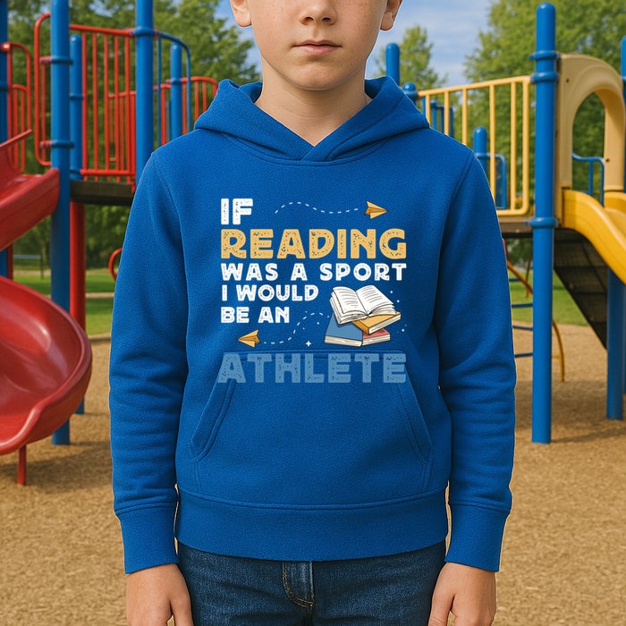 Read Books Reading Fanatic Reader Book Nerd Gift Kids Hoodie