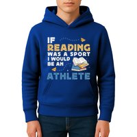Read Books Reading Fanatic Reader Book Nerd Gift Kids Hoodie