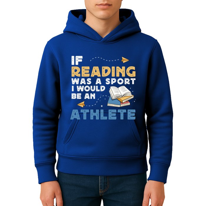 Read Books Reading Fanatic Reader Book Nerd Gift Kids Hoodie