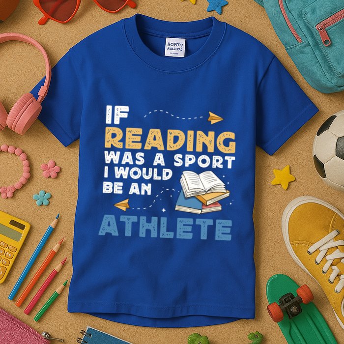Read Books Reading Fanatic Reader Book Nerd Gift Kids T-Shirt