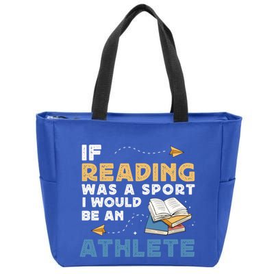 Read Books Reading Fanatic Reader Book Nerd Gift Zip Tote Bag