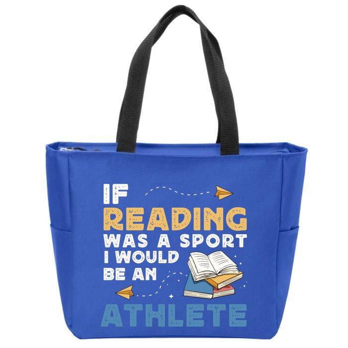 Read Books Reading Fanatic Reader Book Nerd Gift Zip Tote Bag