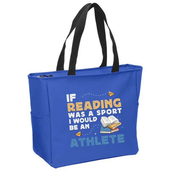 Read Books Reading Fanatic Reader Book Nerd Gift Zip Tote Bag