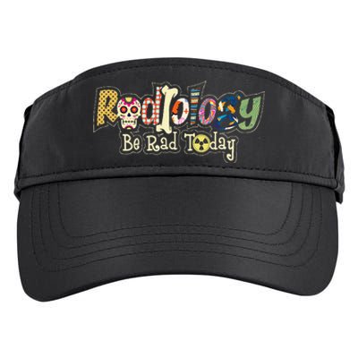 Radiology Be Rad Today Skull Radiologist Xray Technician Adult Drive Performance Visor