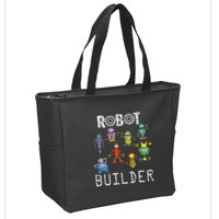 Robot Builder Robotics Engineer Funny Robot Engineering Zip Tote Bag