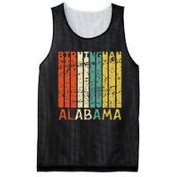 Retro Birmingham Residents State Alabama Mesh Reversible Basketball Jersey Tank