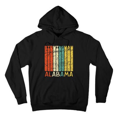 Retro Birmingham Residents State Alabama Tall Hoodie